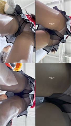 KFC_black_silk_pink_underwear